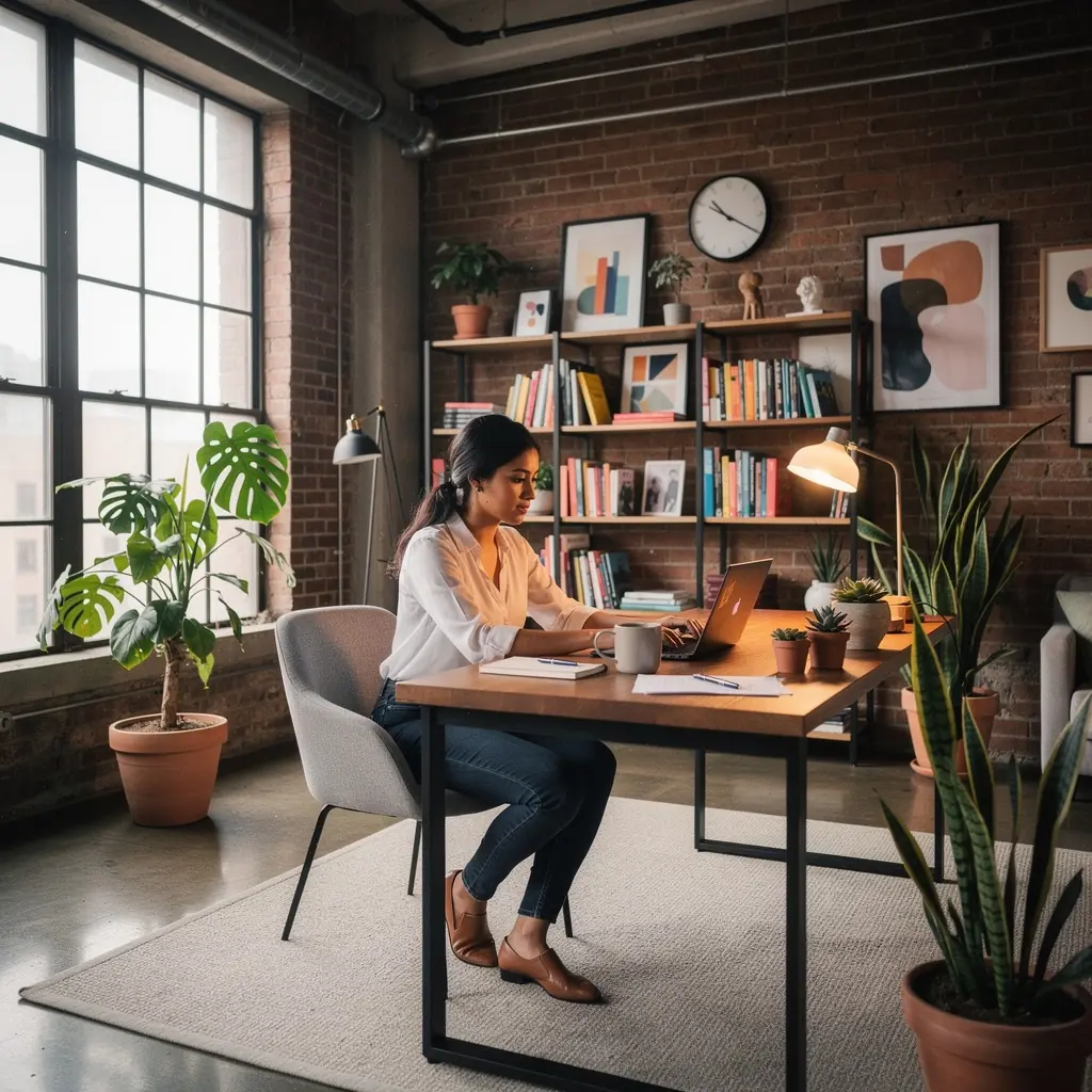 Grupa ludzi spacerujących po chodniku w okolicy z dobrze rozwiniętą infrastrukturą.