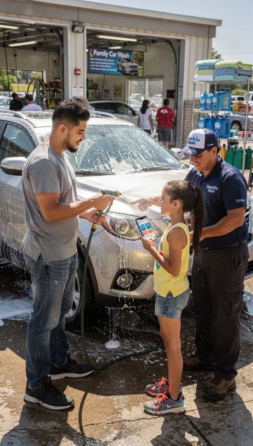 Mężczyzna konsultujący się z agentem ubezpieczeniowym w biurze.